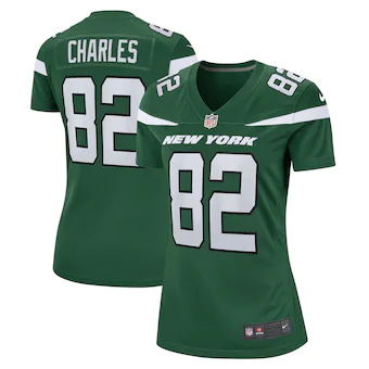 womens nike irvin charles gotham green new york jets game p